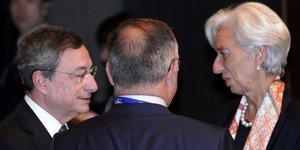 Draghi Lagarde BCE