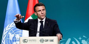 Emmanuel Macron COP 28