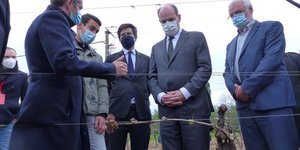 Gel sur les vignobles : Castex et Denormandie en visite dans l'Hérault le 17 avril 2021