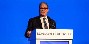 Keir Starmer A la London Tech Week
