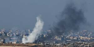 L'armee israelienne mene des operations dans la bande de gaza