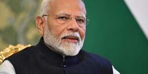Le premier ministre indien narendra modi lors d'une reunion au kremlin a moscou