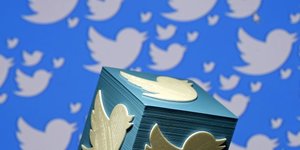 Logo Twitter imprimé en 3D
