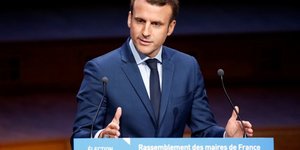 Macron et le pen a egalite au 1er tour