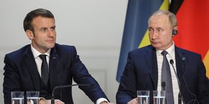 Macron et poutine discutent de l'ukraine et du mali, dit le kremlin