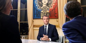 Macron, télévision, interview, entretien, président de la République, TF1, LCI,