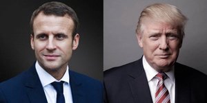 macron trump