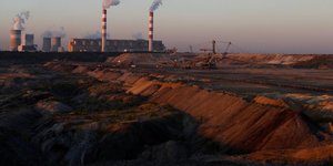 Manifestation de greenpeace dans une centrale au charbon en pologne