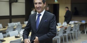 Patrick Drahi, patron d'Altice, maison-mère de Numericable-SFR, en mai 2015