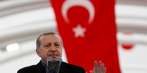 Photo d'archives: le president turc erdogan a istanbul