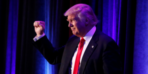Trump en route pour la maison blanche