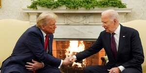 Trump et Biden