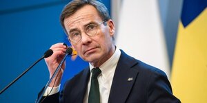 Ulf Kristersson premier ministre suEde