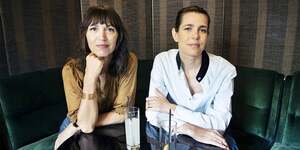Vanessa Springora, écrivaine française, et Charlotte Casiraghi, princesse monégasque.