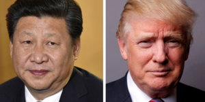 Xi Jinping et Donald Trump (etats-unis, chine)