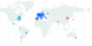 Multinationales franCaises : leur poids A l& 39 Etranger enfin rEvElE en carte interactive 