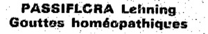 PASSIFLORA Lehning Gouttes homéopathiques_logo