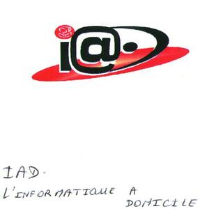 IaD IAD - l'informatique à domicile_logo