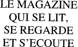LE MAGAZINE QUI SE LIT, SE REGARDE ET S'ECOUTE_logo