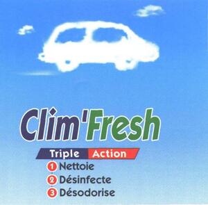 CLIM FRESH TRIPLE ACTION NETTOIE DESINFECTE DESODORISE_logo