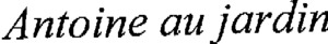 ANTOINE AU JARDIN_logo
