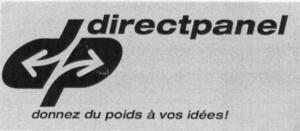 DP DIRECTPANEL DONNEZ DU POIDS A VOS IDEES !_logo