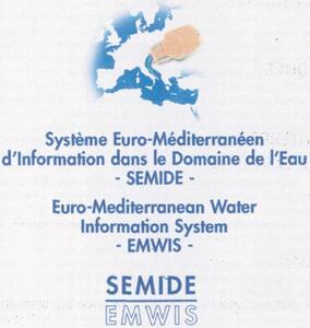SYSTEME EURO-MEDITERRANEEN D'INFORMATION DANS LE DOMAINE DE L'EAU SEMIDE EURO-MEDITERRANEAN WATER INFORMATION SYSTEM EMWIS_logo