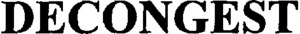 DECONGEST_logo