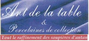 ART DE LA TABLE & PORCELAINES DE COLLECTION TOUT LE RAFFINEMENT DES SOUPIERES D'ANTAN_logo