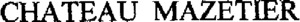 CHATEAU MAZETIER_logo