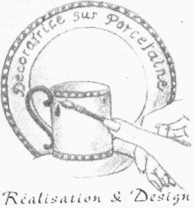 DECORATRICE SUR PORCELAINE REALISATION & DESIGN_logo