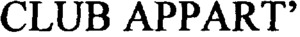 CLUB APPART'_logo