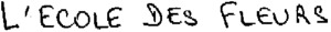 L'ECOLE DES FLEURS_logo