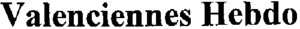 Valenciennes Hebdo_logo