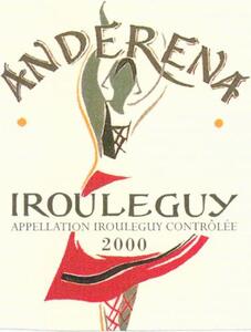 ANDERENA IROULEGUY APPELLATION IROULEGUY CONTRÔLEE 2000_logo