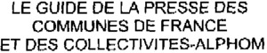 LE GUIDE DE LA PRESSE DES COMMUNES DE FRANCE ET DES COLLECTIVITES-ALPHOM_logo