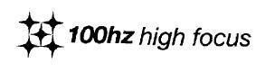 100hz high focus_logo