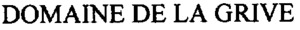 DOMAINE DE LA GRIVE_logo