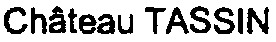 Château TASSIN_logo