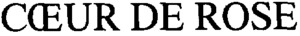 COEUR DE ROSE_logo