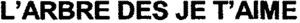 L'ARBRE DES JE T'AIME_logo