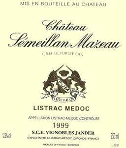 Château Sémeillan Mazeau_logo