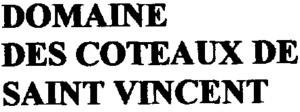 DOMAINE DES COTEAUX DE SAINT VINCENT_logo