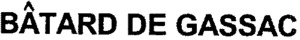BÂTARD DE GASSAC_logo