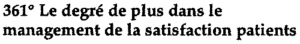 361 Le degré de plus dans le management de la satisfaction patients_logo