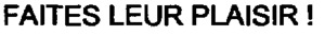 FAITES LEUR PLAISIR !_logo