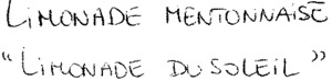 LIMONADE MENTONNAISE "LIMONADE DU SOLEIL"_logo