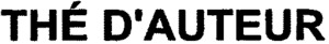 THÉ D'AUTEUR_logo