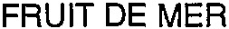 FRUIT DE MER_logo
