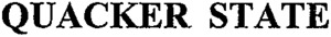 QUACKER STATE_logo